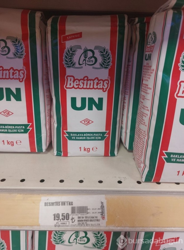 1 kg unda 3 farklı fiyat!