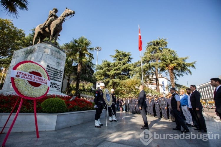 Bursa Büyükşehir İtfaiye teşkilatının 309 yaşını kutluyor