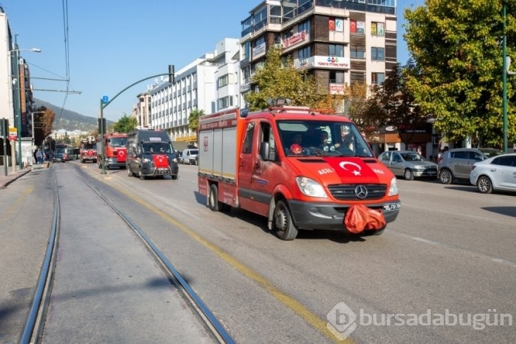 Bursa Büyükşehir İtfaiye teşkilatının 309 yaşını kutluyor