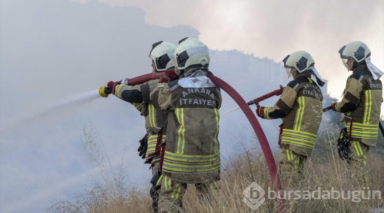 İtfaiyenin kadın kahramanları alev nöbetinde