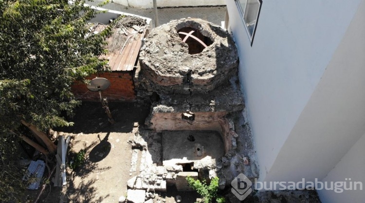 Kemer köyünde 350 yıllık Osmanlı Hamamı bulundu