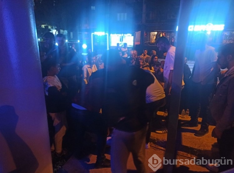 Orhangazi'de ana yol üzerinde motosiklet kazası! Genç sürücü ölümden döndü