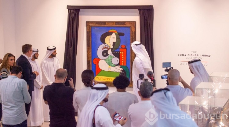 Picasso'nun Dubai'de sergilenen tablosu 120 milyon dolar!