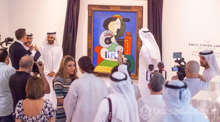 Picasso'nun Dubai'de sergilenen tablosu 120 milyon dolar!