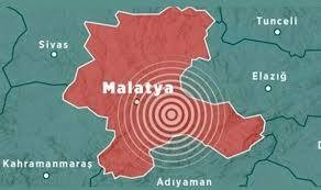 Malatya'da deprem oldu