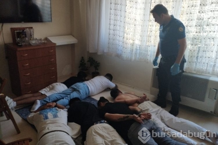 Bursa'da, huzur operasyonları gerçekleşti