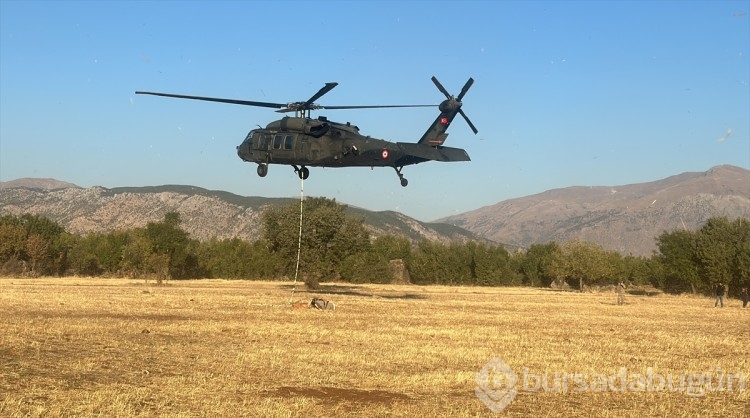 Adıyaman'da keşfedilen tarihi eserler askeri helikopterle taşındı