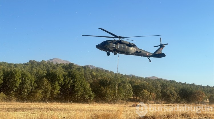 Adıyaman'da keşfedilen tarihi eserler askeri helikopterle taşındı