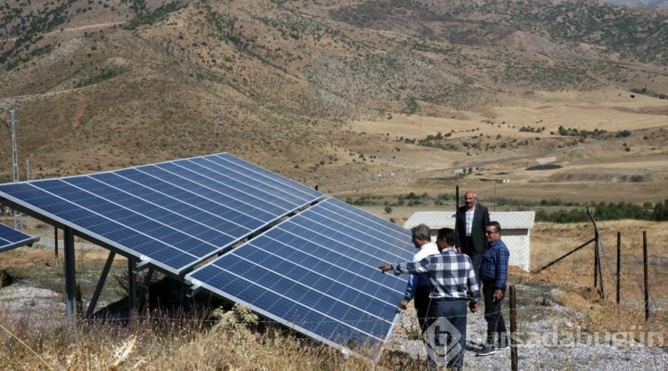 Bitlis'te 60 köye GES'le su ulaştırıldı