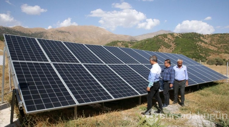 Bitlis'te 60 köye GES'le su ulaştırıldı