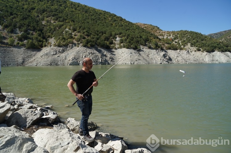 Kastamonu'da balık kafesleri yırtıldı, oltasını alan baraja koştu!