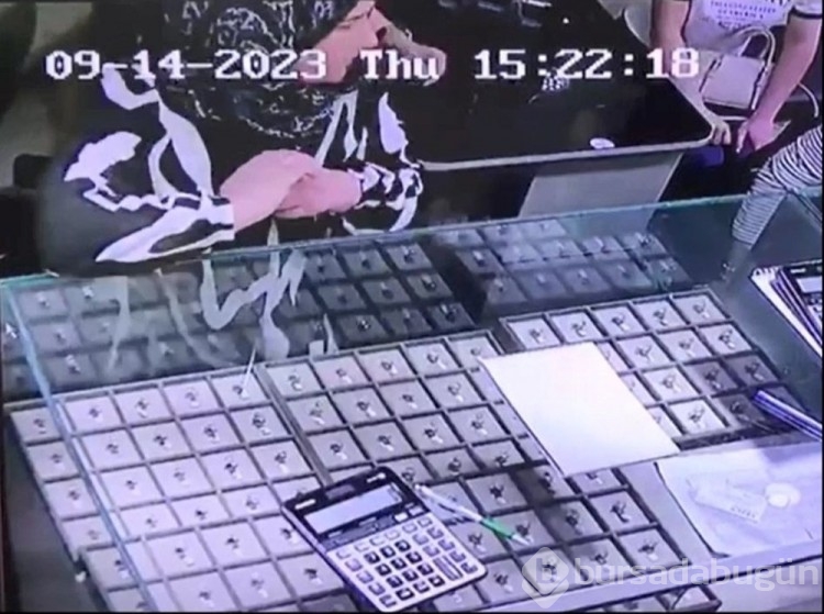 Kuyumcuda içinde 104 yüzük bulunan çanta çalındı