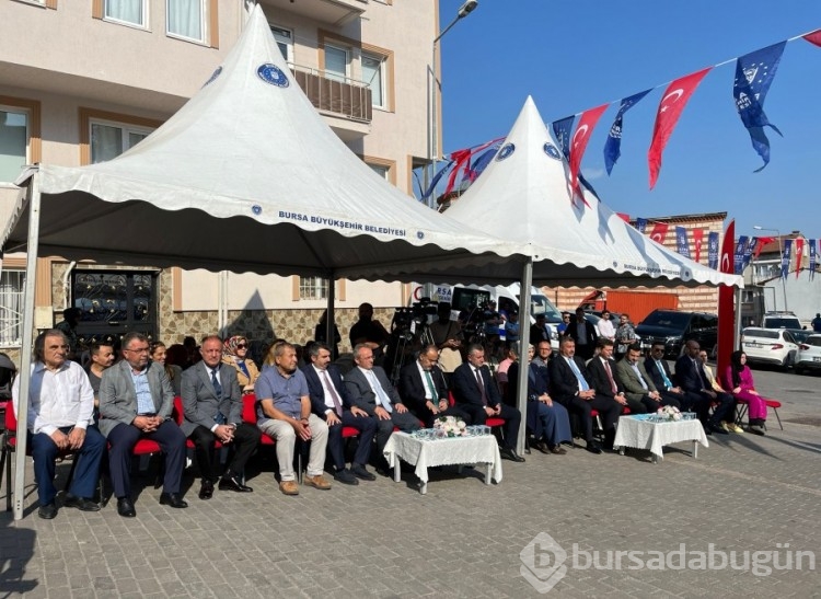 Bursa Büyükşehir, Hocataşkın Mahallesi'ne Ana Kucağı kazandırdı