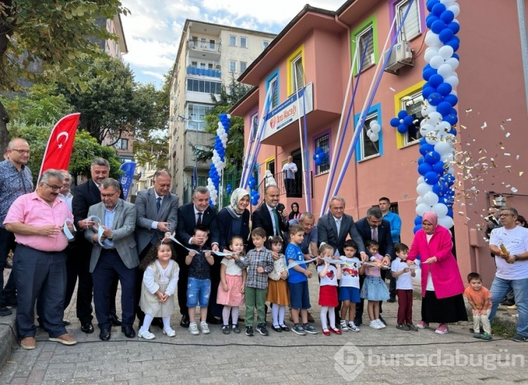Bursa Büyükşehir, Hocataşkın Mahallesi'ne Ana Kucağı kazandırdı