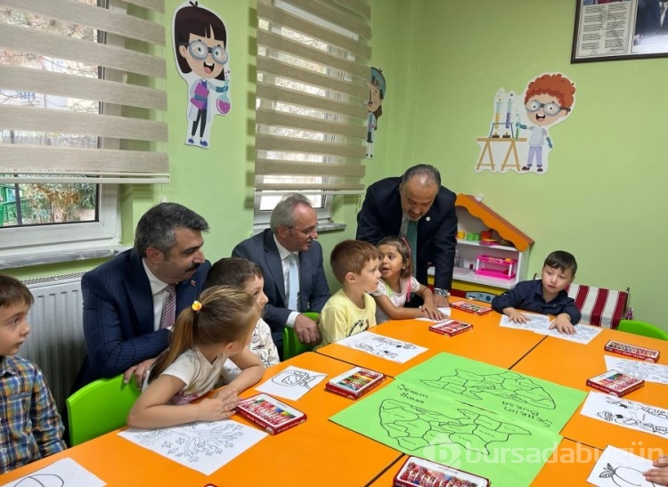 Bursa Büyükşehir, Hocataşkın Mahallesi'ne Ana Kucağı kazandırdı