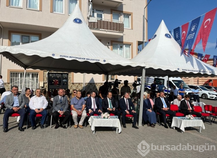Bursa Büyükşehir, Hocataşkın Mahallesi'ne Ana Kucağı kazandırdı