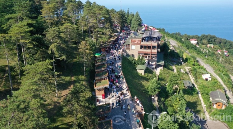 Trabzon'u 1 milyon 46 bini aşkın kişi Boztepe'den "kuşbakışı" izledi