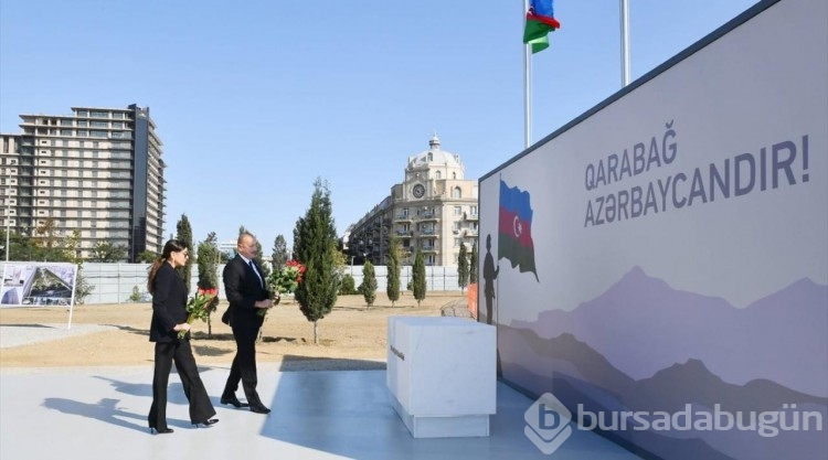 Azerbaycan'da 2. Karabağ Savaşı'nın yıl dönümünde şehitler anıldı