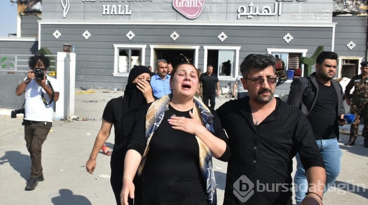 Irak'ta düğün salonu yangını nedeniyle 3 günlük yas ilan edildi