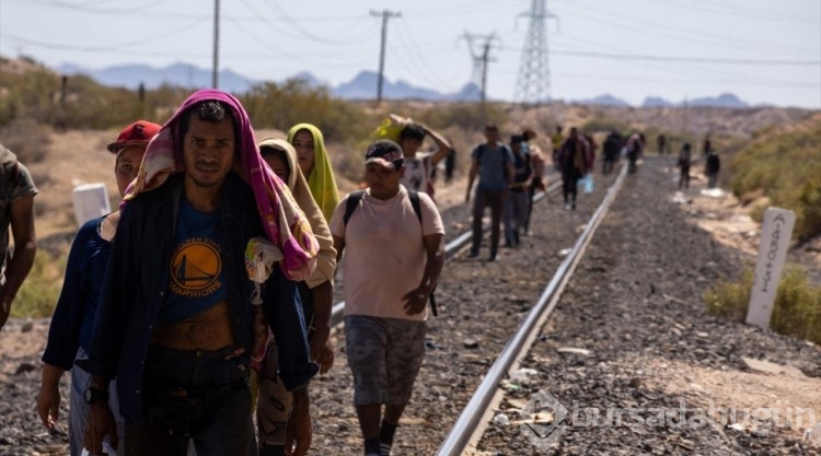 Göçmenler Ciudad Juarez'e yük trenleriyle gelmeye devam ediyor