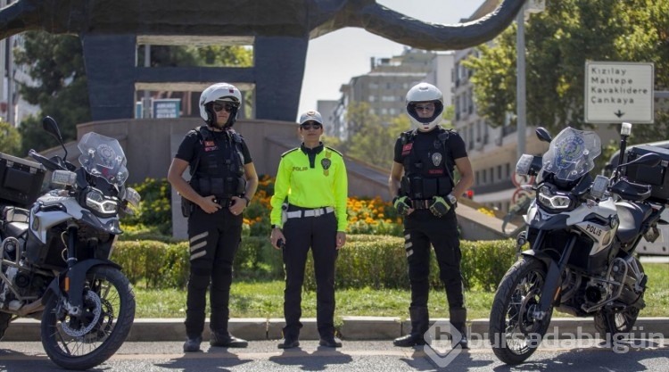 Başkentin trafiği, şehit polisin kızına emanet