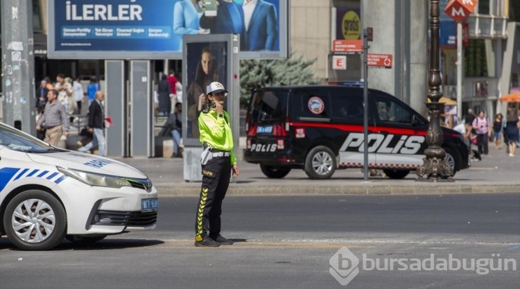 Başkentin trafiği, şehit polisin kızına emanet