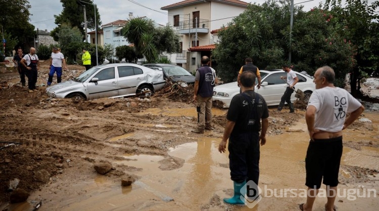 Elias fırtınası Yunanistan'ın Volos kentini vurdu