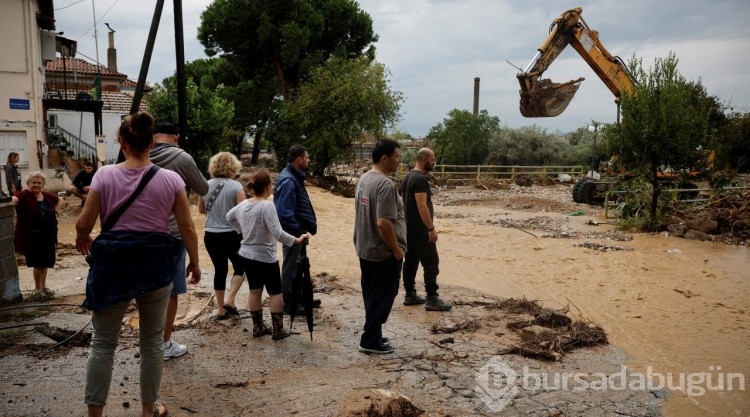 Elias fırtınası Yunanistan'ın Volos kentini vurdu