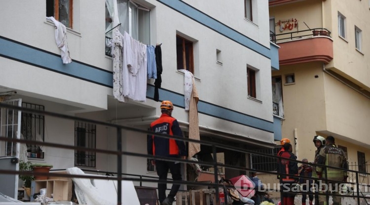 Ankara Mamak'ta binada doğal gaz patlaması sonucu 1 kişi öldü