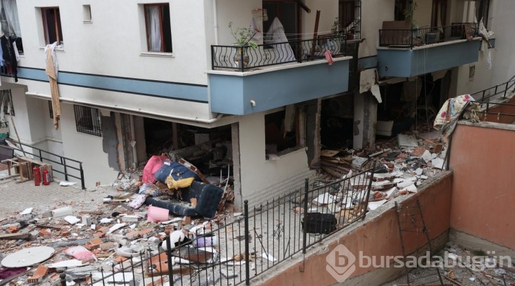 Ankara Mamak'ta binada doğal gaz patlaması sonucu 1 kişi öldü