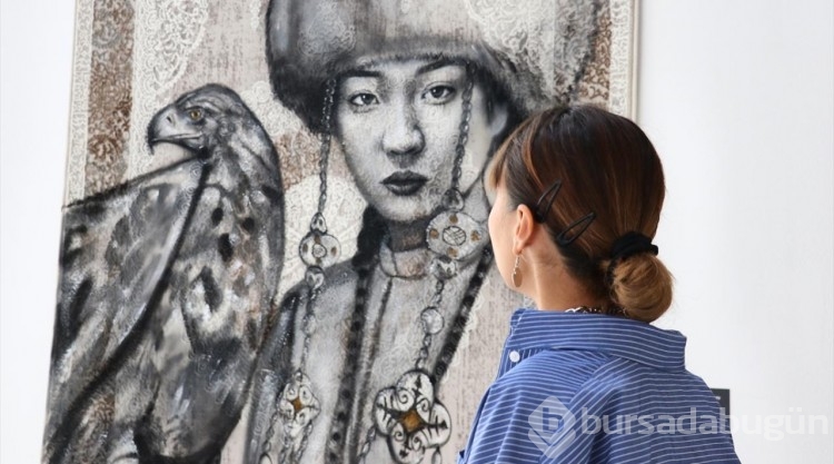 Halılarıyla ünlü olan Kazak ressam!