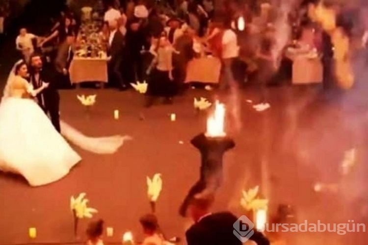 Musul'daki düğün salonu yangınına ilişkin yeni görüntüler paylaşıldı
