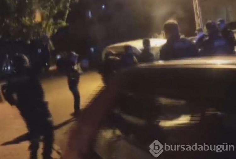 Konya'da uyarıya giden polis ekiplerine saldırı!