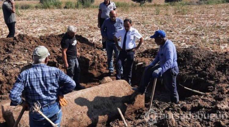 Alabanda Antik Kenti'nde 2 bin yıl öncesine ait lahit bulundu