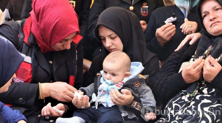 Teröristlerin katlettiği şehit veteriner teknikeri defnedildi