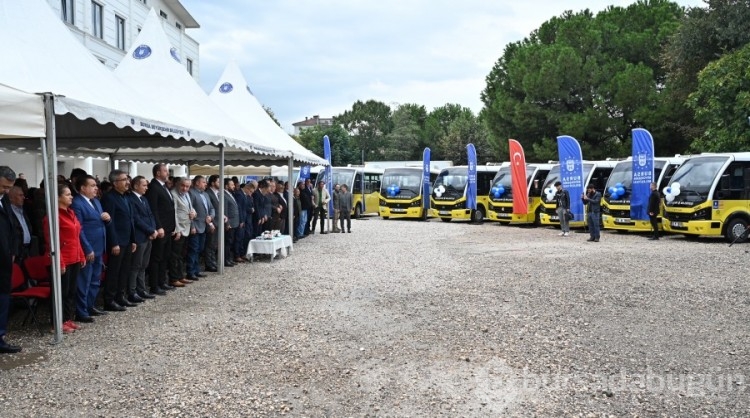 Bursa Büyükşehir 69 Gürsu minibüsünü BURULAŞ sistemine dahil etti