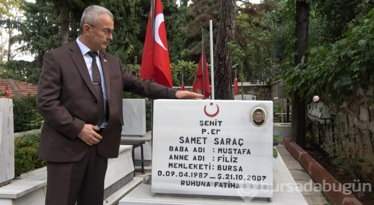 Bursalı şehit Samet Saraç'ın babası: Oğlum sana müjdeli haberi getirdim, sizin kanınız yerde kalmadı