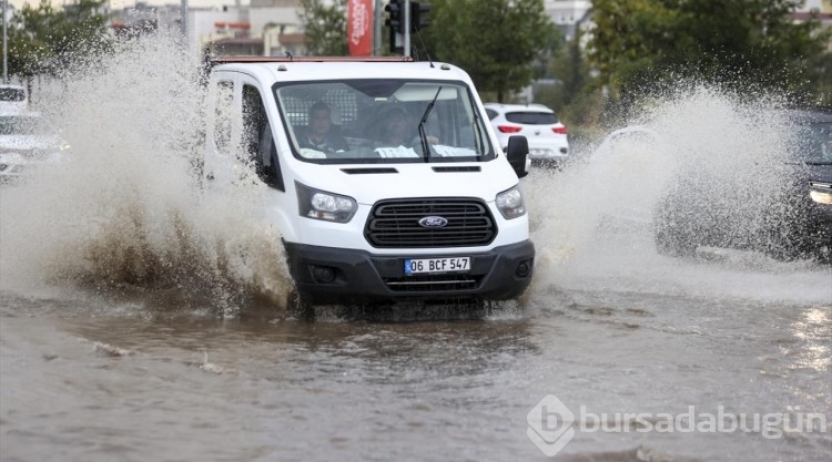 Gaziantep'te sağanak etkili oluyor