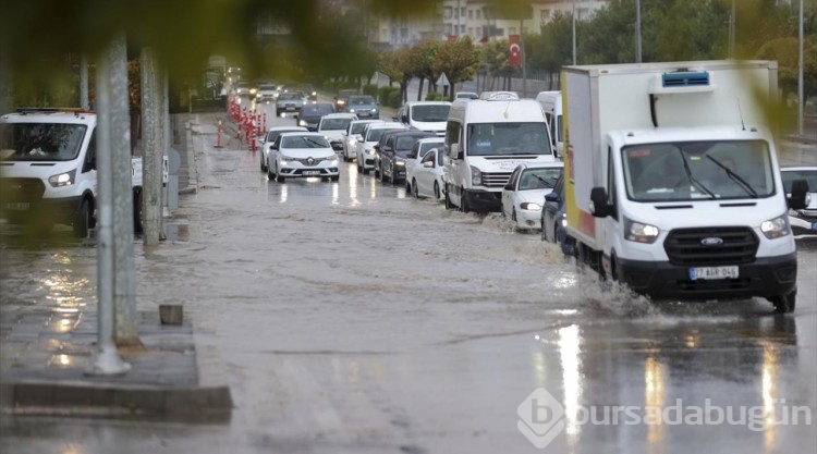 Gaziantep'te sağanak etkili oluyor