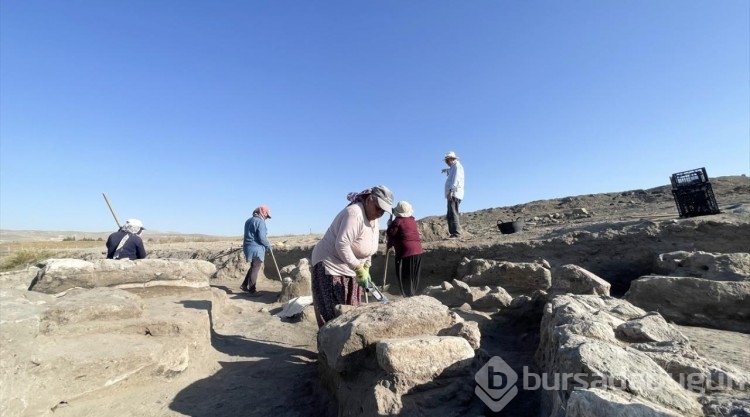 Kültepe'de "geç döneme" ilişkin yapılar ortaya çıkarılıyor