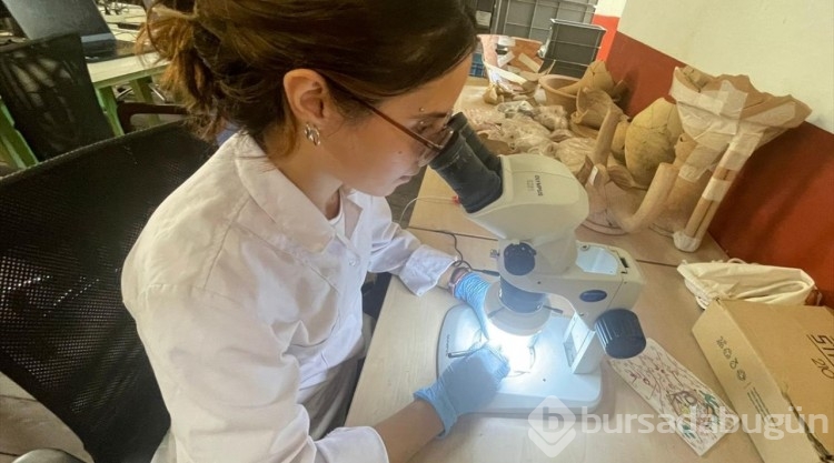 Herakleia Antik Kenti'ndeki kazılar Athena Tapınağı'nda sürdürülüyor