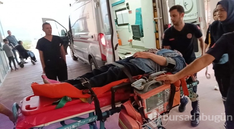 Bursa'da tadilat yaparken elektrik akımına kapılan çift, ağır yaralandı