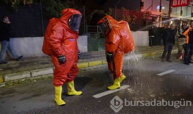 Kocaeli'de reaksiyona giren kimyasal madde patladı!