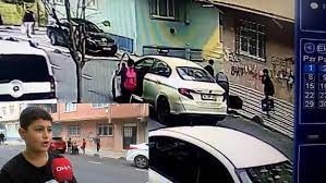 13 yaşındaki Muhammed Yusuf Gürkan, el frenini çekmeyi unutan sürücüyü kurtardı