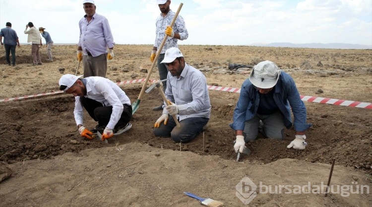 Malazgirt Savaşı alanının tespiti için yapılan kazılarda 700 metal obje bulundu