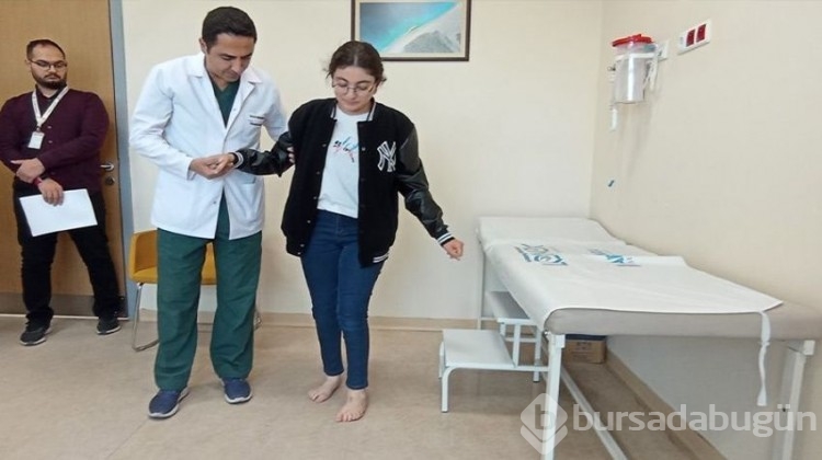 Kesilmesini istediği ayaklarıyla yürümeyi başardı
