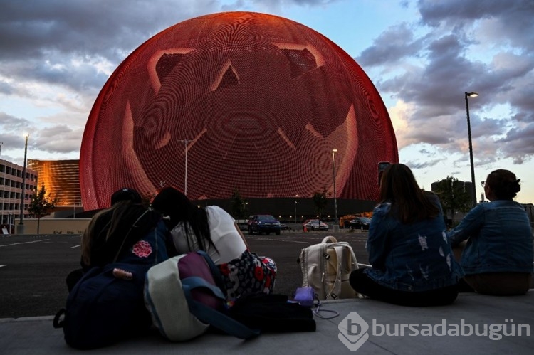 Las Vegas'ta dünyanın en büyük LED küresi MSG Sphere
