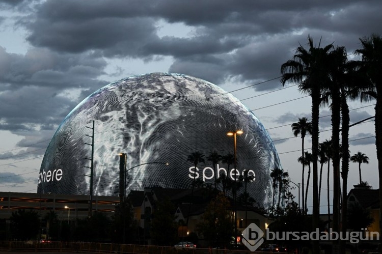Las Vegas'ta dünyanın en büyük LED küresi MSG Sphere