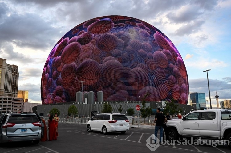 Las Vegas'ta dünyanın en büyük LED küresi MSG Sphere