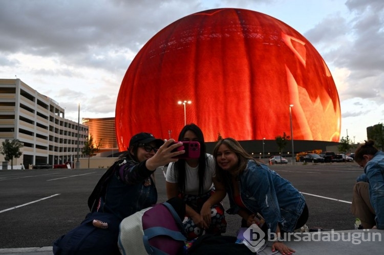 Las Vegas'ta dünyanın en büyük LED küresi MSG Sphere